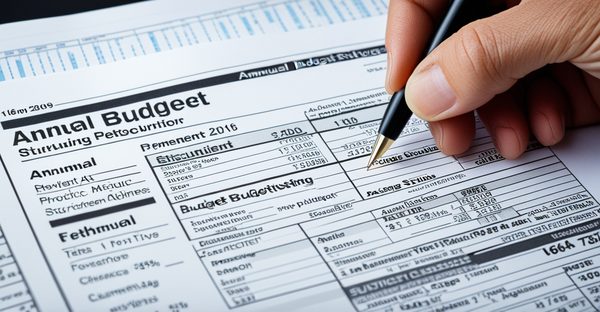 Structuration budget prévisionnel annuel : guide pratique